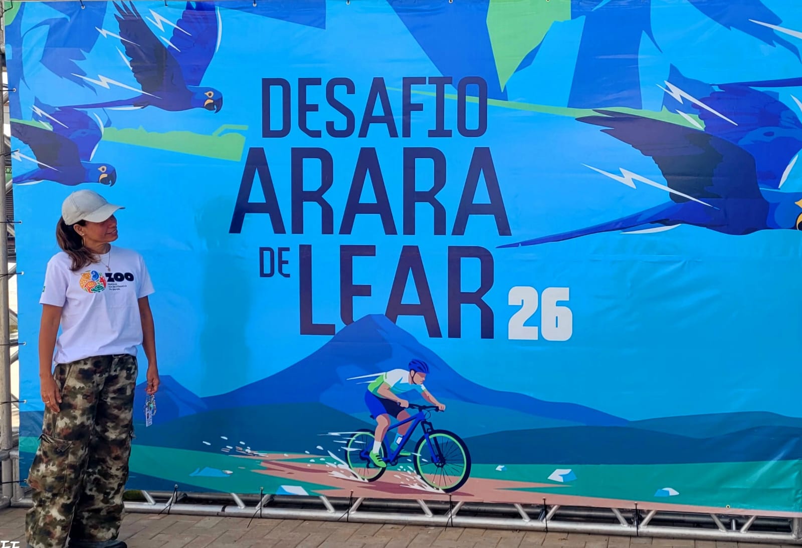 Inema leva estande de educação ambiental ao 5º Desafio Arara de Lear em Euclides da Cunha