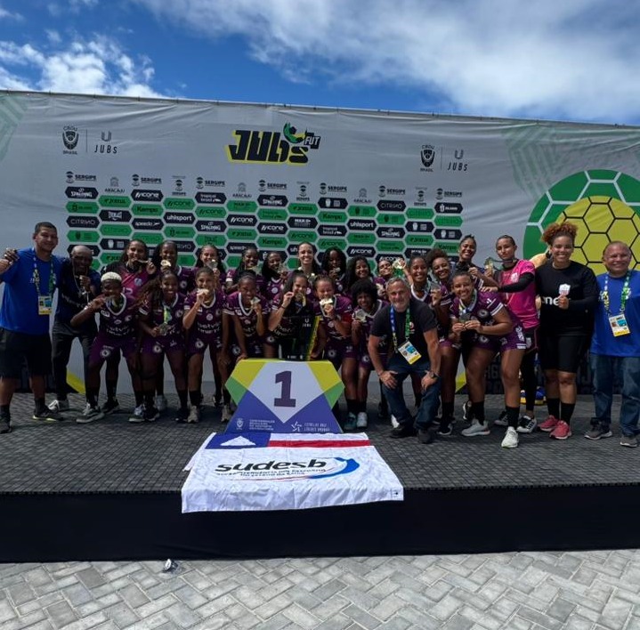 Futebol feminino baiano é campeão do JUBs Fut 2026 e garante vaga em competição internacional