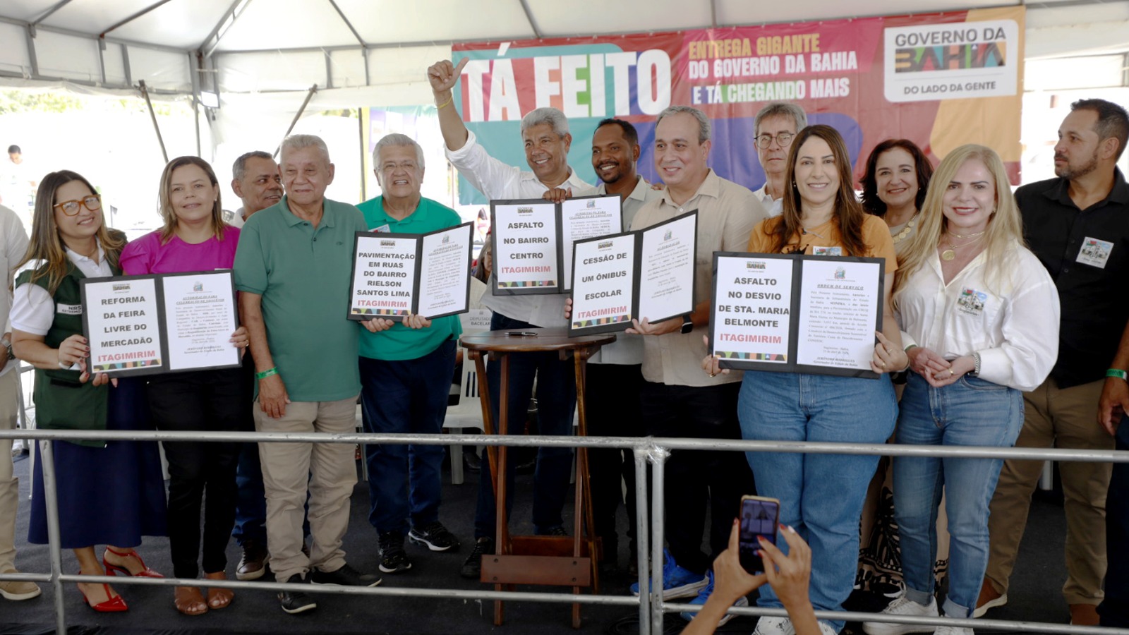 Estado reforça infraestrutura hídrica, saúde e conectividade em Itagimirim