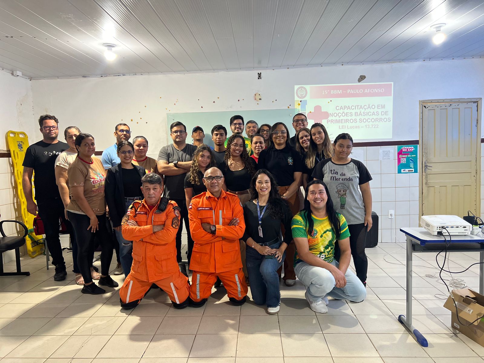 Parceria fortalece formação em primeiros socorros nas escolas de Paulo Afonso