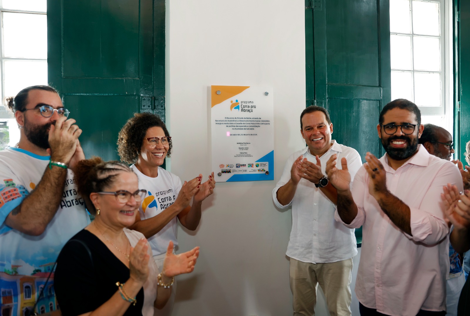 Inauguração do Casarão do Corra pro Abraço amplia rede de cuidado no Centro Histórico de Salvador