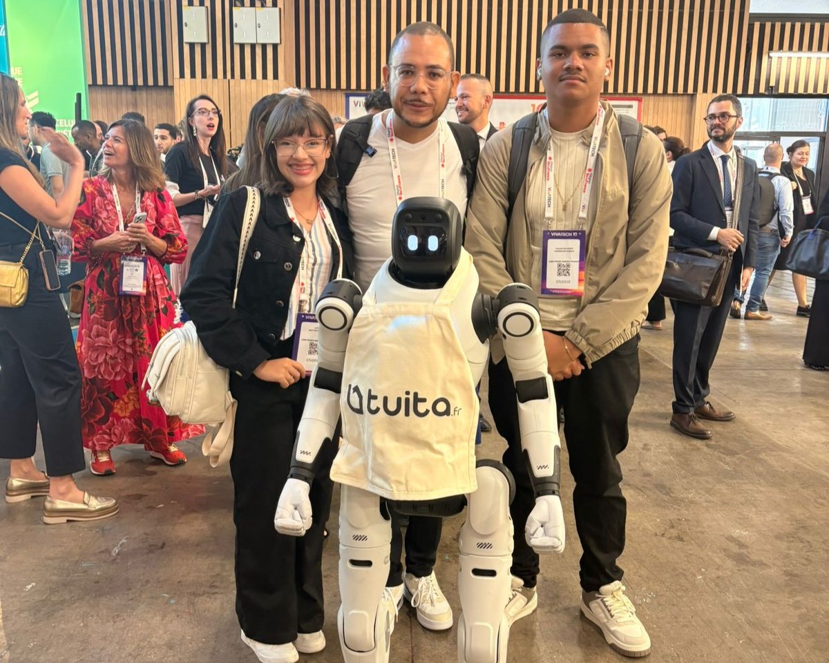 Estudantes de colégio estadual de Catu representam a Bahia na Viva Technology 2026, em Paris
