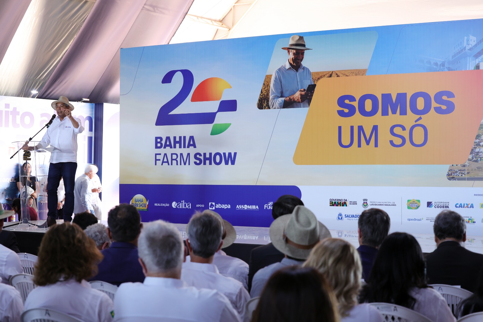 Governador participa da abertura oficial do 20° Bahia  Farm Show em Luís Eduardo Magalhães