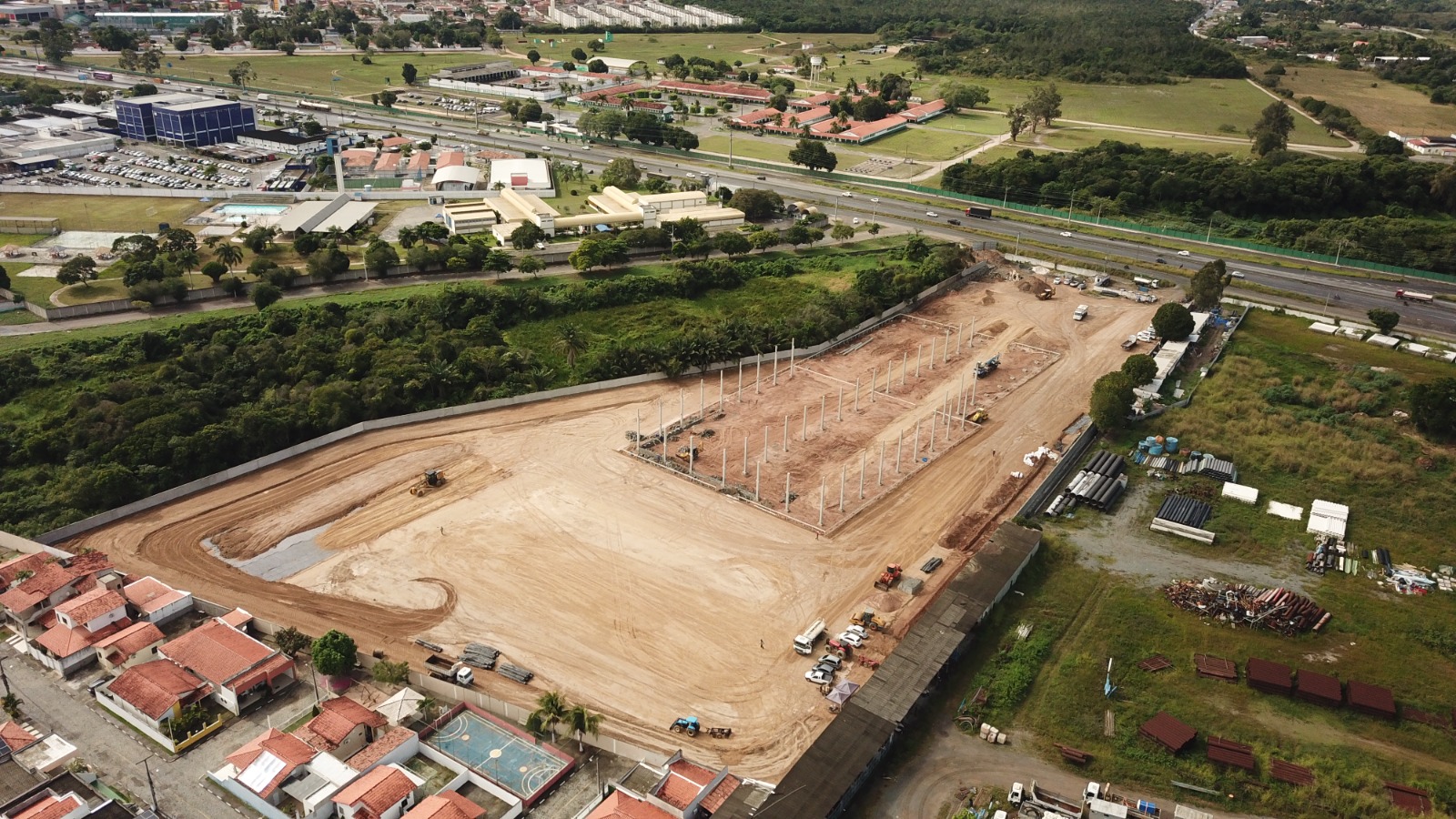Obras do Centro de Distribuição Logístico da Embasa avançam e reforçam o desenvolvimento socioeconômico do interior da Bahia