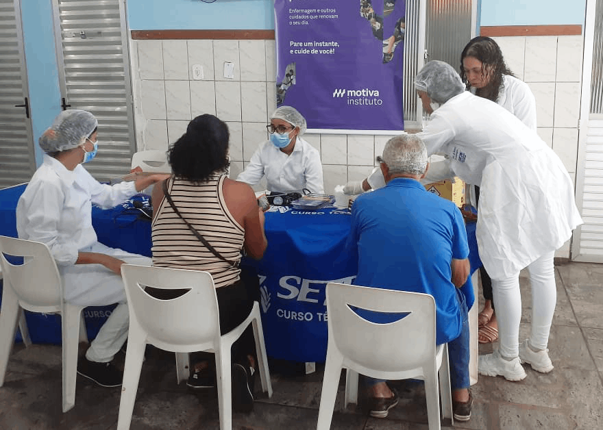 Metrô Bahia e Instituto Motiva realizam ação de saúde gratuita com serviços de prevenção e bem-estar para moradores de Pernambués