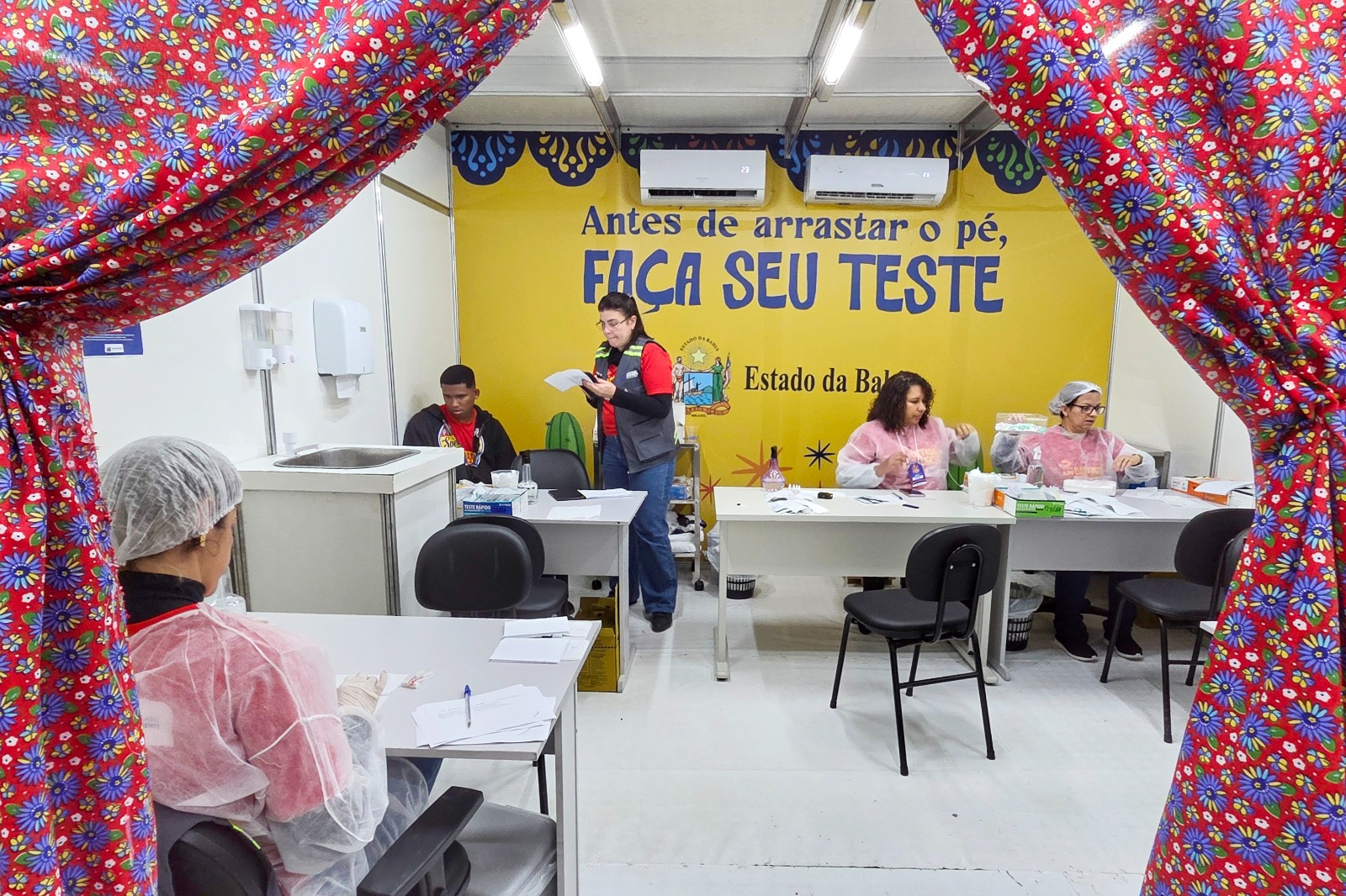 Com recorde de atendimentos, posto da Sesab no Pedrão de Eunápolis reforça prevenção às ISTs