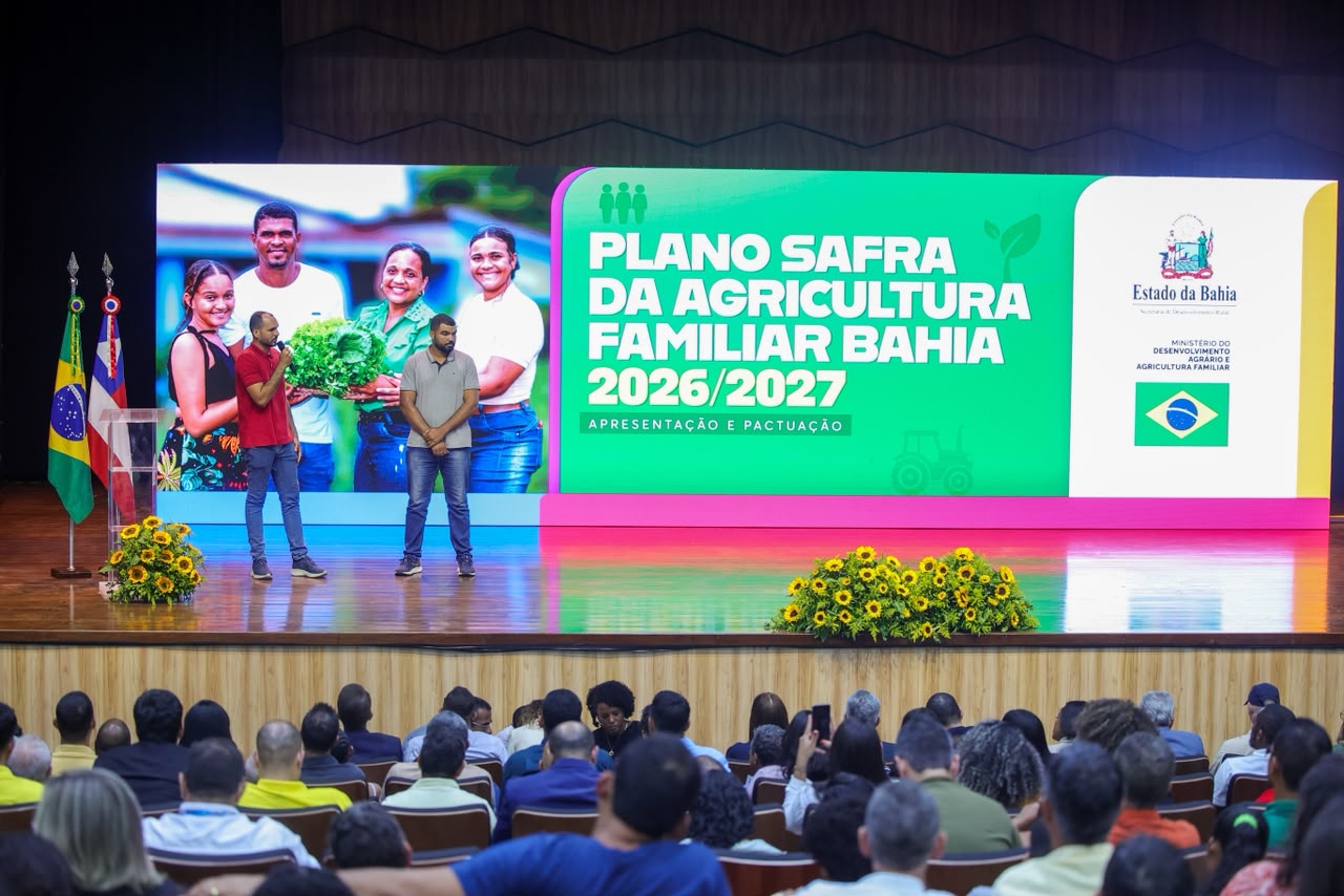 Bahia lança Plano Safra da Agricultura Familiar 2026/2027 em Feira de Santana