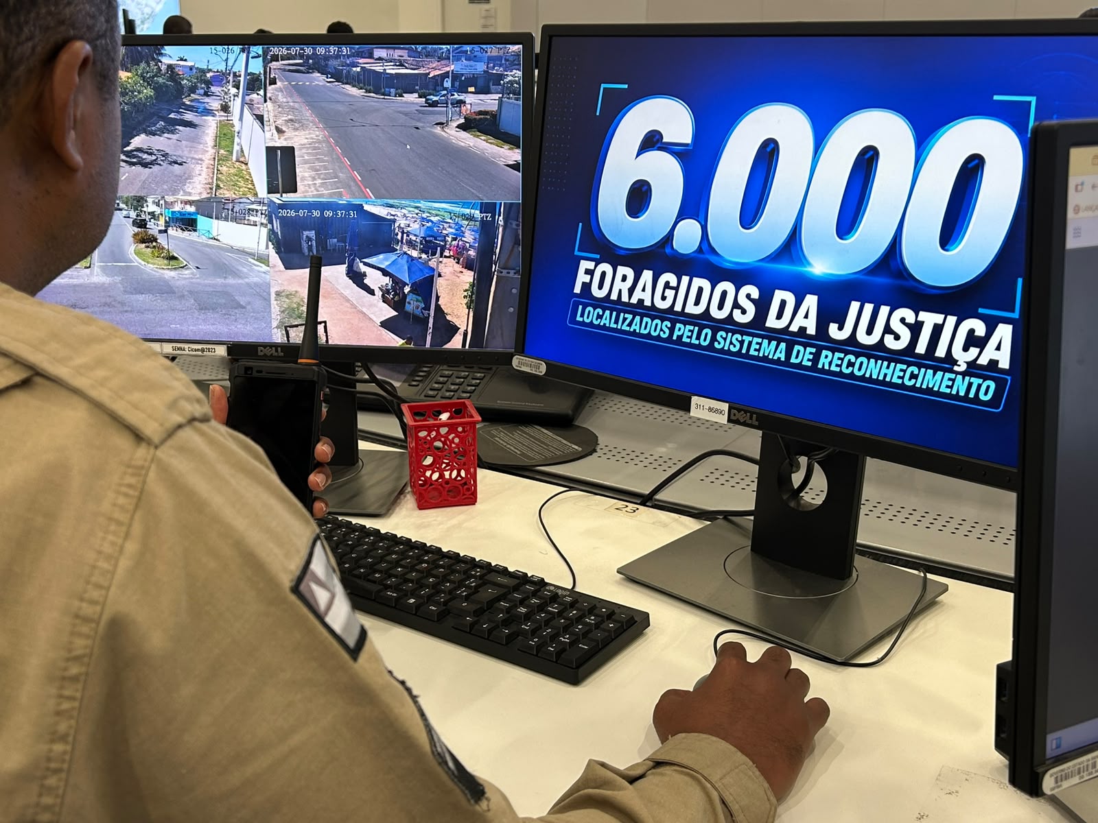 istema de Reconhecimento Facial da SSP alcança marca de 6.000 foragidos capturados na Bahia
