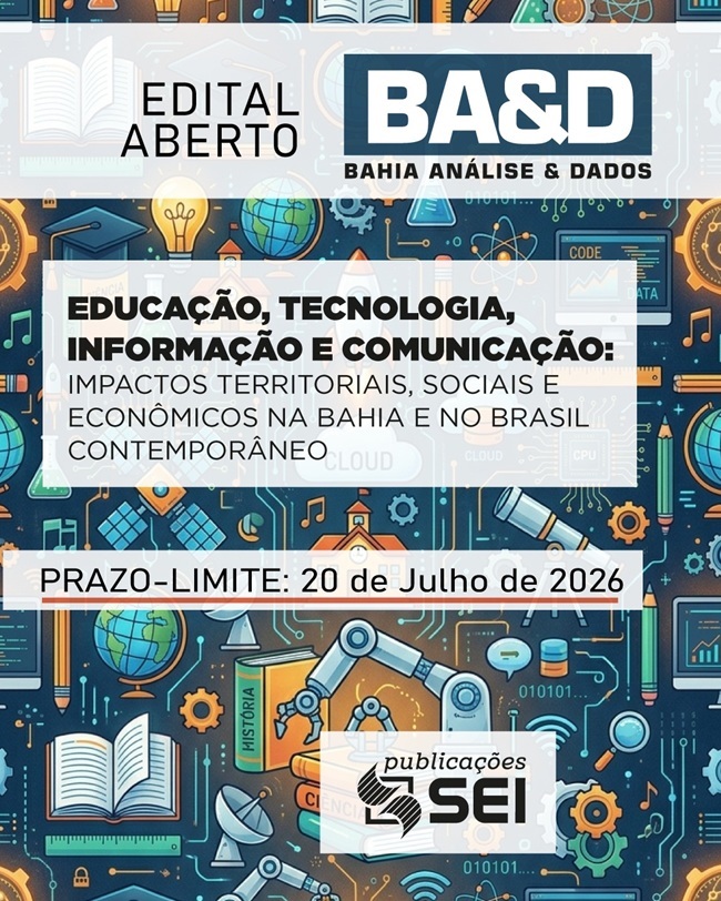 Revista BA&D recebe artigos sobre educação, tecnologia, informação e comunicação até 20 de julho