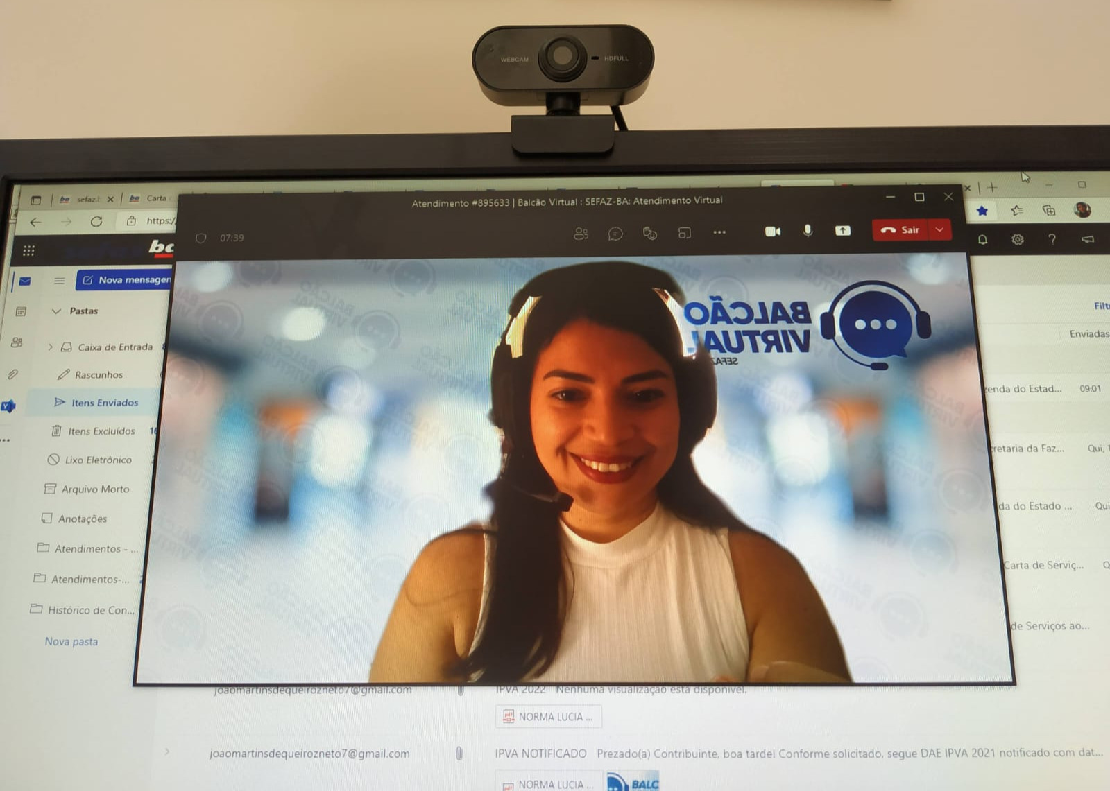 Sefaz-BA disponibiliza atendimento por vídeo para serviços fiscais via Balcão Virtual