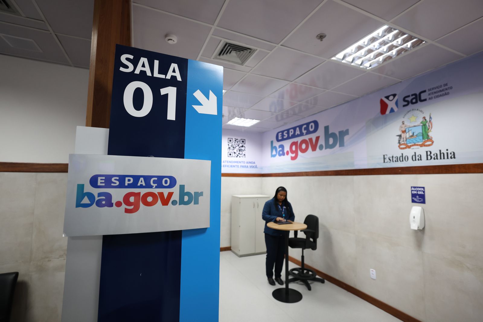 Balcão GOV.BR, no SAC Rodoviária, amplia acesso dos baianos a serviços digitais
