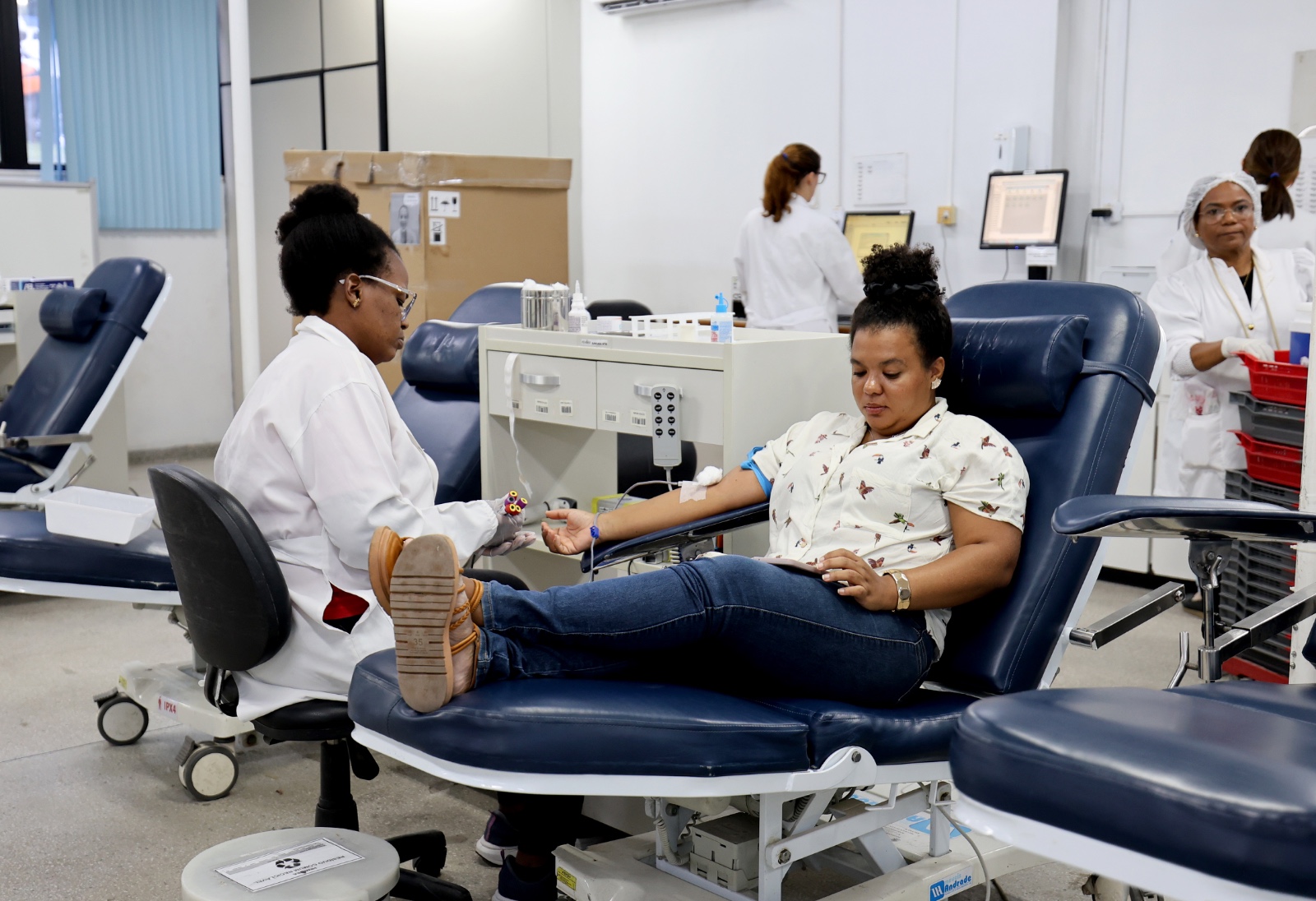 Hemoba intensifica doação de sangue