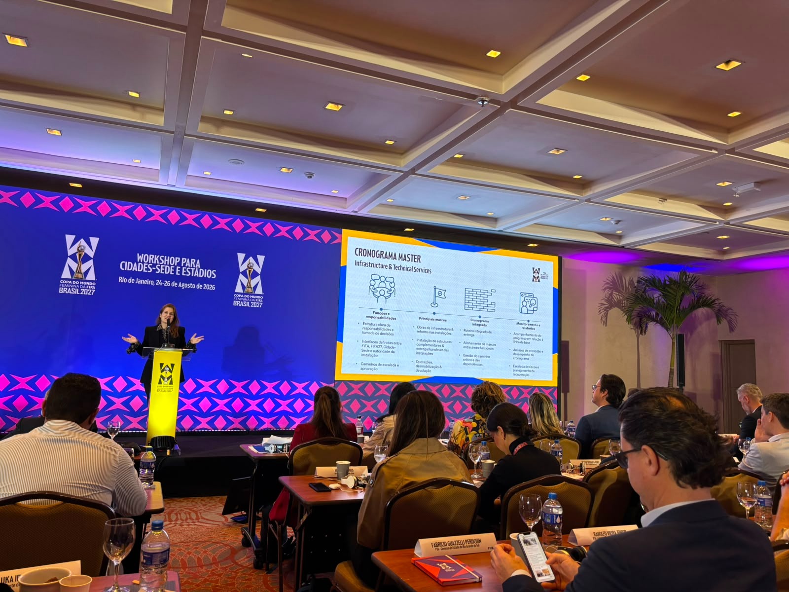 Workshop das Cidades-Sedes da Copa do Mundo Feminina FIFA 2027™️