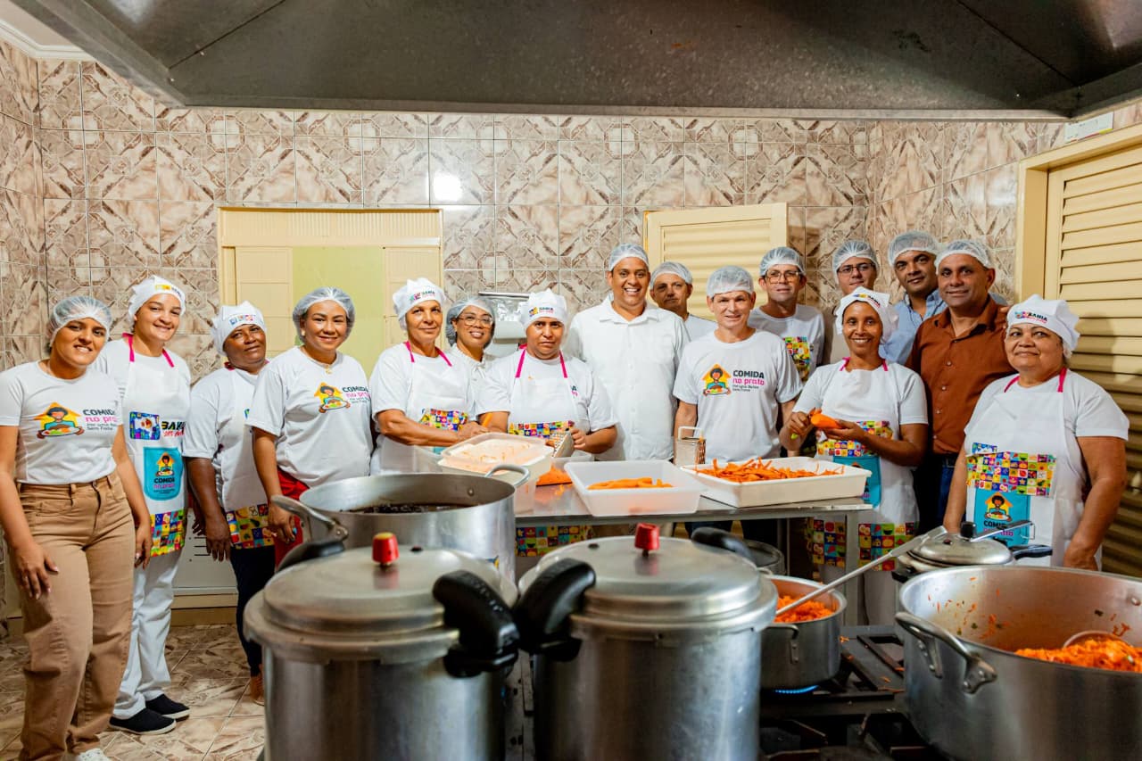 Bahia Sem Fome fortalece cozinhas comunitárias municipais com investimentos em quatro cidades em setembro