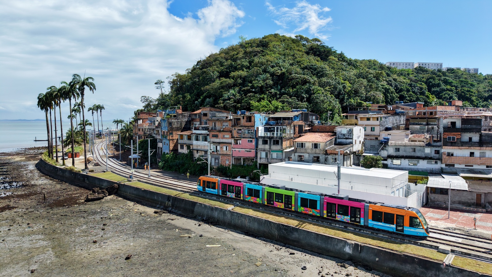 VLT de Salvador e Região Metropolitana avança com início da viagem-teste da Parada Marisqueiras até Itacaranha