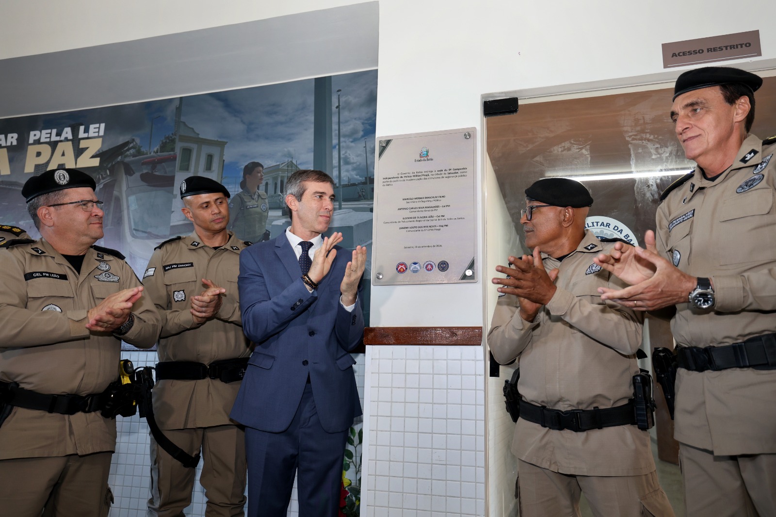 Estado da Bahia entrega nova sede da 9ª CIPM em Pirajá