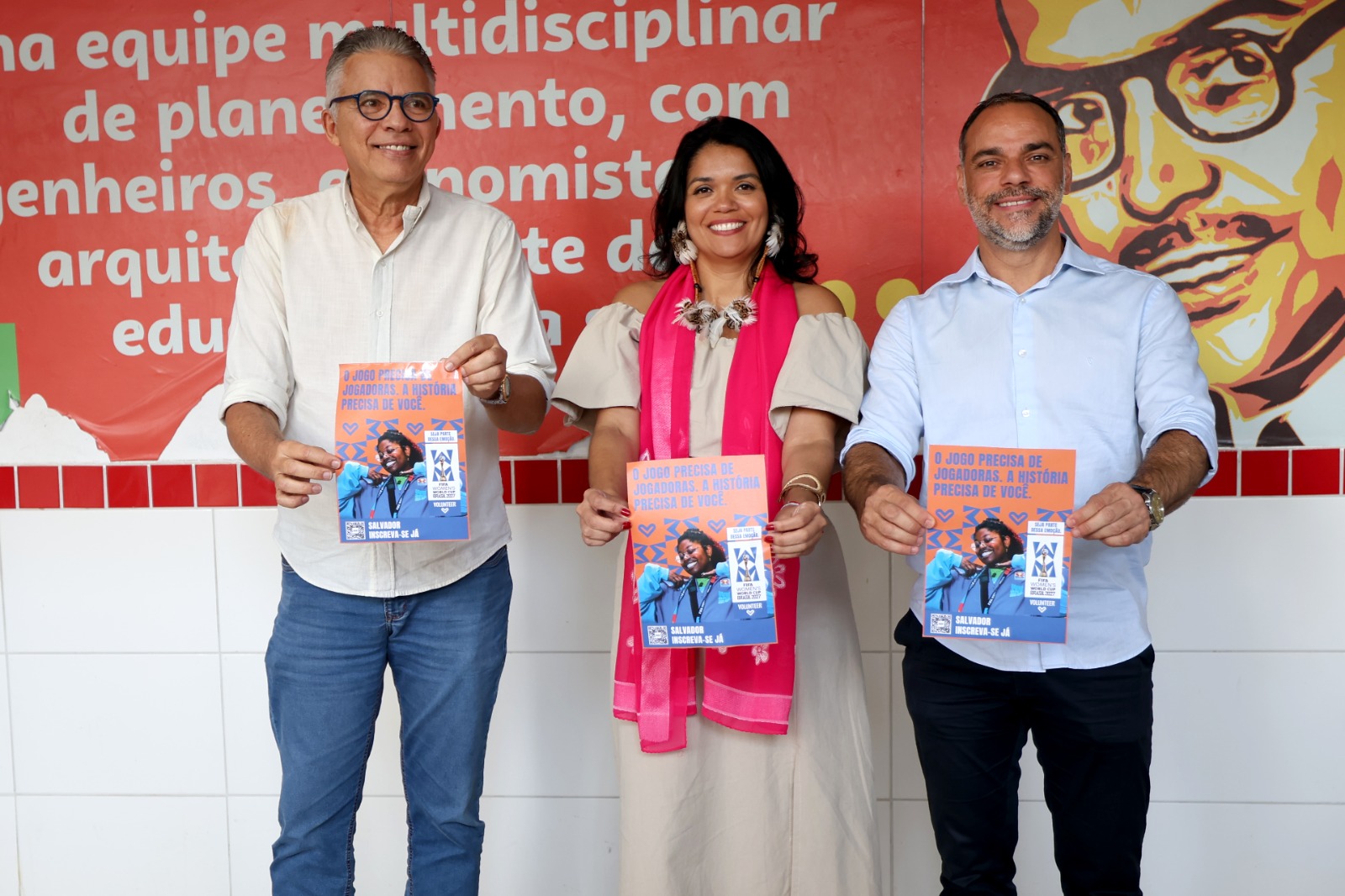Painel debate futebol feminino e lança inscrições para voluntariado
