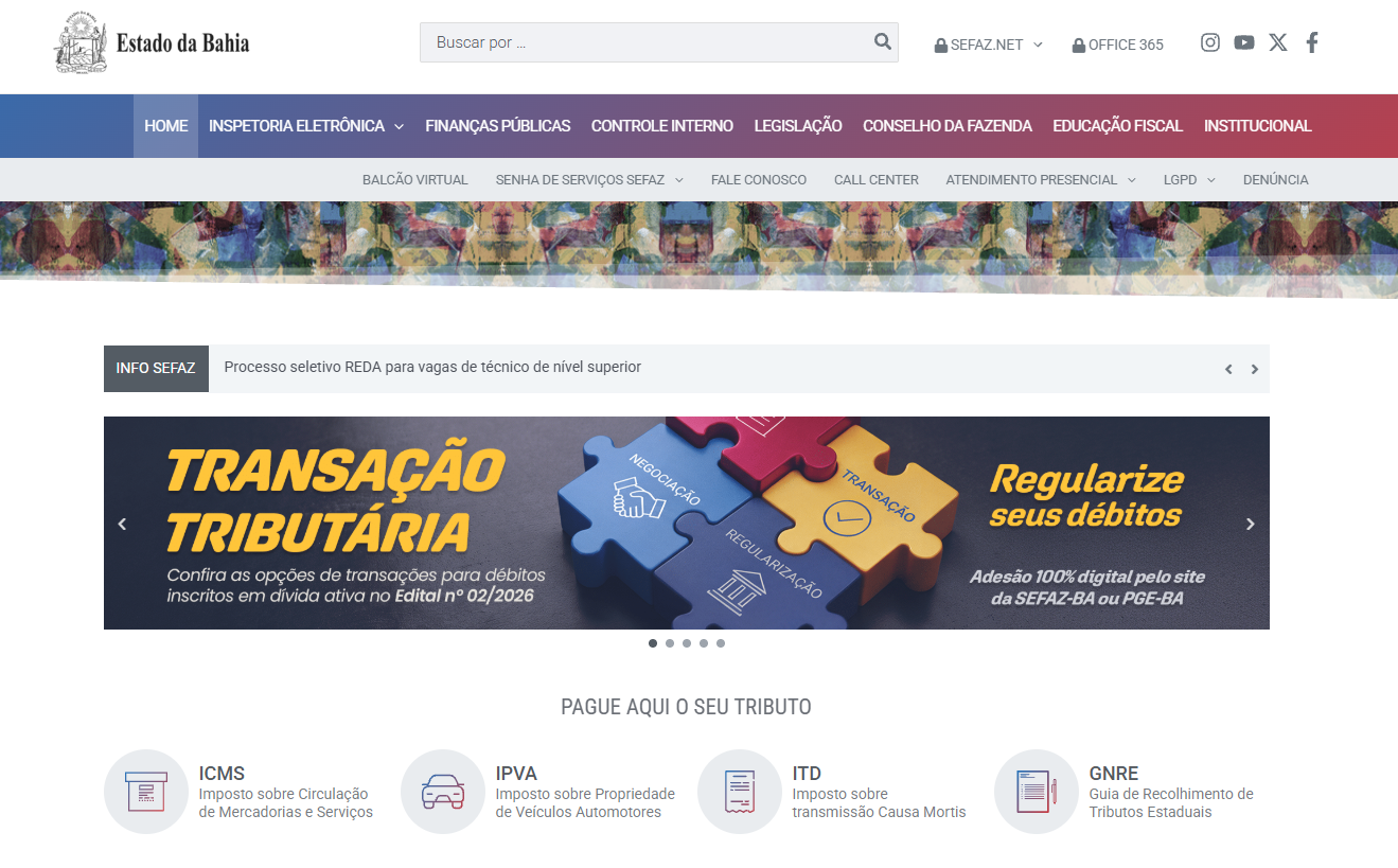 Edital de transação para regularização de dívidas tributárias