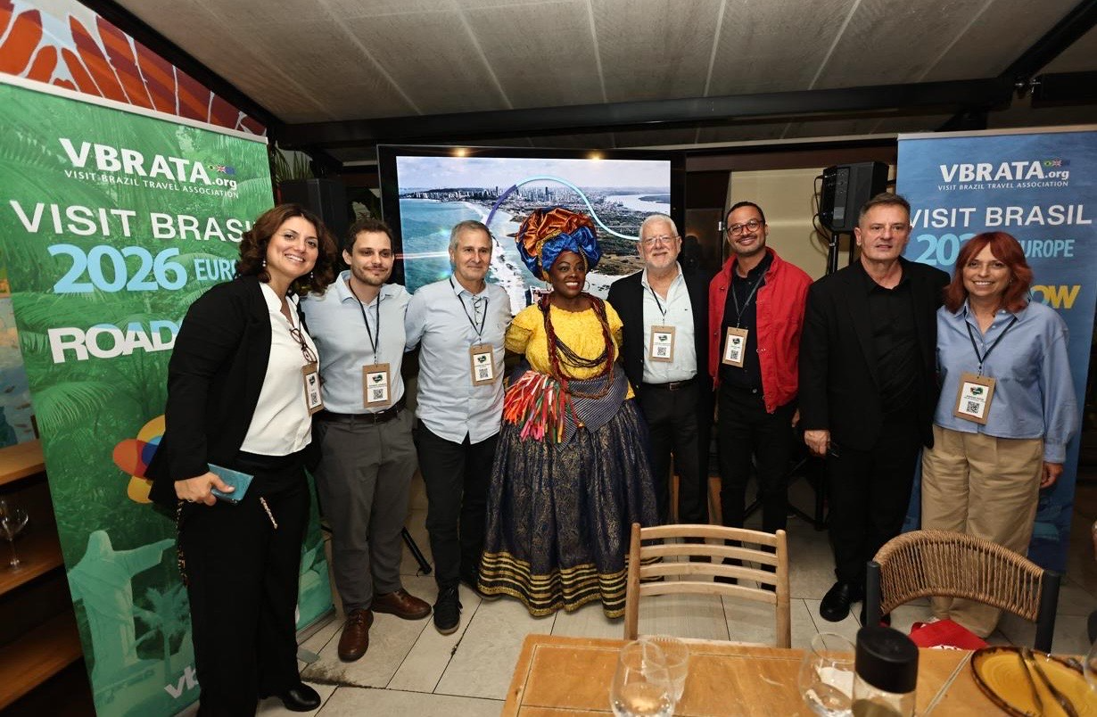Feiras internacionais e eventos de capacitação para profissionais da indústria de viagens.