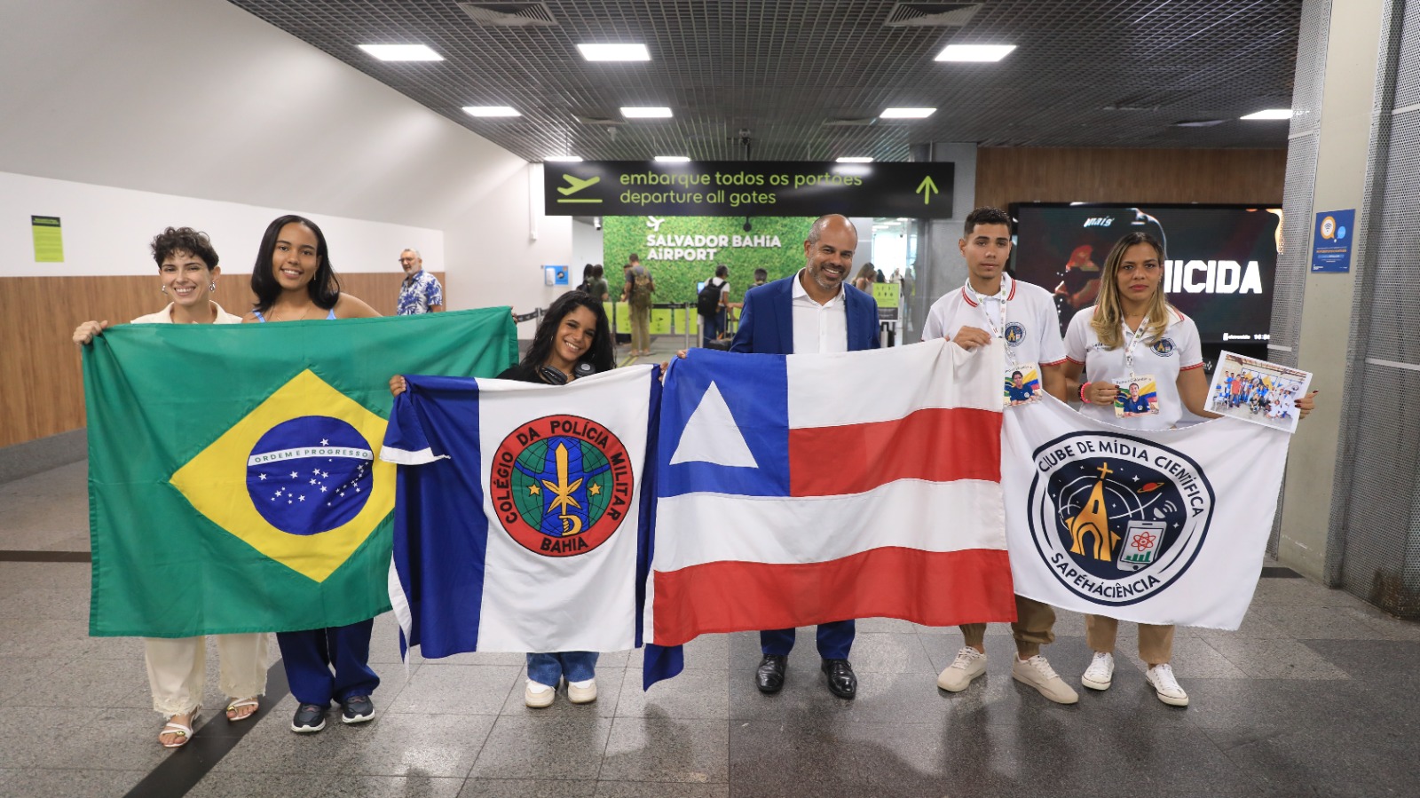 Estudantes representam a Bahia em encontro internacional 