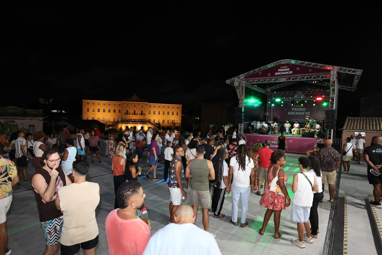 Largo Pedro Arcanjo é reaberto com mais segurança, acessibilidade e capacidade para atividades culturais