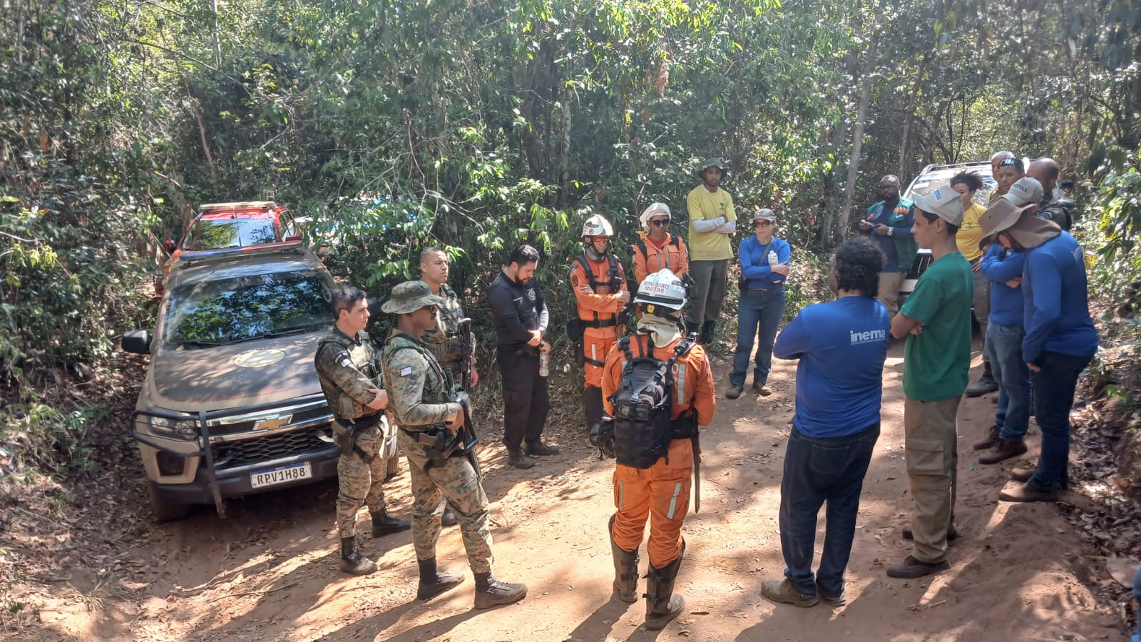 Ronda Verde inicia fiscalização em áreas atingidas por incêndios florestais na Chapada Diamantina