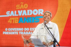 Governo do Estado celebra aniversário de Salvador com entrega de encosta e assinaturas de ordens de serviço