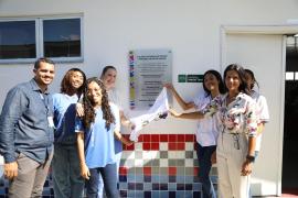 Bairro de Mussurunga é contemplado com modernização de Colégio Estadual Pinto de Aguiar na semana do aniversário de Salvador. Foto: Memo Soul/SEC