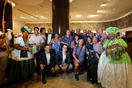 Lançamento de projetos na área do turismo e anúncio de voos internacionais. Foto: Wuiga Rubini/GOVBA.