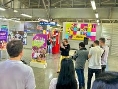 Inauguração da Sala Elas à Frente Estação Rodoviária do Metrô