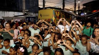 Ações do Governo do Estado durante o aniversário do Bairro da Paz. Foto: Matheus Landim/GOVBA