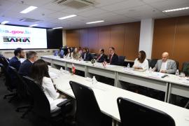 Audiência com a embaixada da Polônia. Foto: Joá Souza/GOVBA