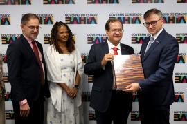 Audiência com a embaixada da Polônia. Foto: Joá Souza/GOVBA