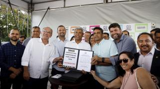 Entrega equipamentos para seis municípios áridos. Foto: Matheus Landim/GOVBA