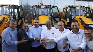 Entrega equipamentos para seis municípios áridos. Foto: Matheus Landim/GOVBA