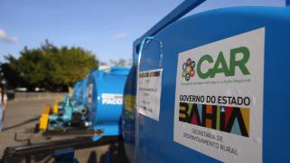 Entrega equipamentos para seis municípios áridos. Foto: Matheus Landim/GOVBA