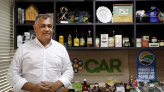 Família Silva Alves que participou do JN repercute o desenvolvimento da agricultura familiar na Bahia. Fotos: Matheus Landim/GOVBA