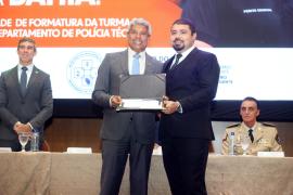 Formatura de novos peritos do DPT. Foto: Joá Souza/GOVBA 