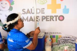 Bahia amplia rede de atenção indígena com a construção de 38 novas UBSI e investimento recorde em saúde. Foto: Thuane Maria/GOVBA