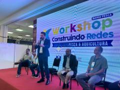 Estudantes de Cruz das Almas participam de workshop em Salvador. Foto: Vinícius Monteiro/Bahia Pesca