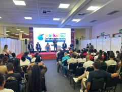 Estudantes de Cruz das Almas participam de workshop em Salvador. Foto: Vinícius Monteiro/Bahia Pesca