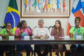 Ondina - Reunião/Almoço com catadoras e catadores de materiais recicláveis. Foto: Redes 