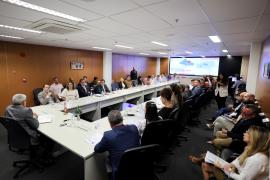 Reunião com o prefeito de João Dourado. Foto: Wuiga Rubini/GOVBA