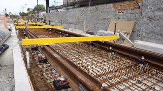 Visita obras Calçada. Foto: Matheus Landim/GOVBA 