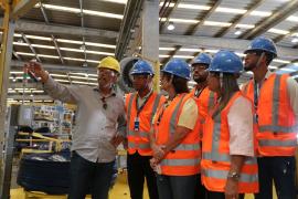 SDE acompanha processo de modernização da unidade fabril da FORTLEV em Camaçari. Foto: Mário Marques/SDE