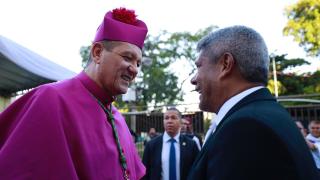 Governador participa da posse do novo Bispo da Diocese de Itabuna. Foto: Feijão Almeida/GOVBA