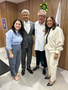 Audiência com o Ministro da Saúde, Alexandre Padilha, em Brasília. Foto: Eduardo Aiache/GOVBA