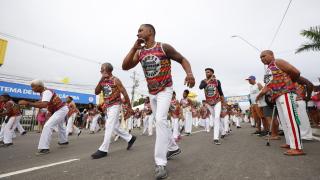 Blocos afros na Micareta de Feira 2025. Foto: Feijão Almeida/GOVBA