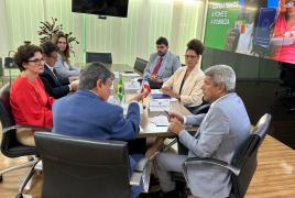 Brasília - Audiência com o ministro Wellington Dias. Foto: Eduardo Aiache/GOVBA