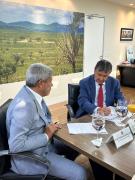 Brasília - Audiência com o ministro Wellington Dias. Foto: Eduardo Aiache/GOVBA